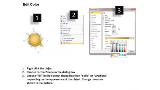 3d Linear Abstraction To Prevent Business Losses Seven Steps Freeware Flowchart PowerPoint Templates
