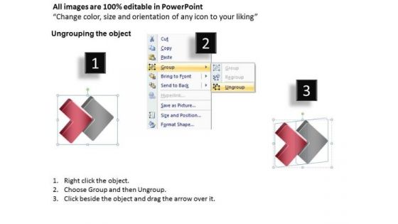 3d Linear Flow 2 Stages Ppt Electrical Circuit Simulator PowerPoint Slides