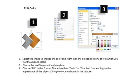 3d Linear Flow 2 Stages Ppt Network Mapping Freeware PowerPoint Slides