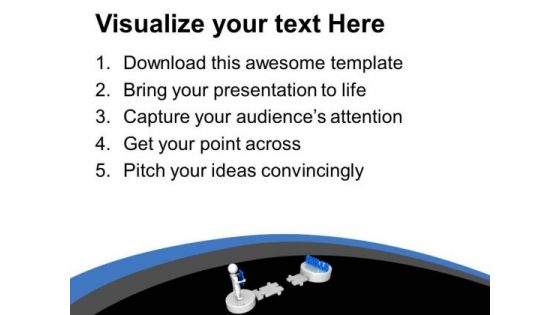 3d Man And Skills PowerPoint Templates Ppt Backgrounds For Slides 0213