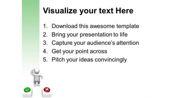 3d Man Confused Business PowerPoint Templates And PowerPoint Themes 1012
