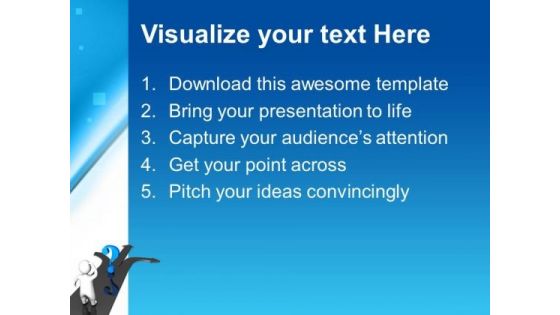 3d Man Confused Where To Go Metaphor PowerPoint Templates And PowerPoint Themes 0712