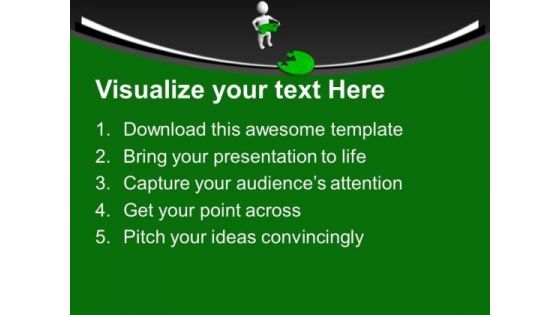 3d Man Found Solution Business PowerPoint Templates Ppt Backgrounds For Slides 0113