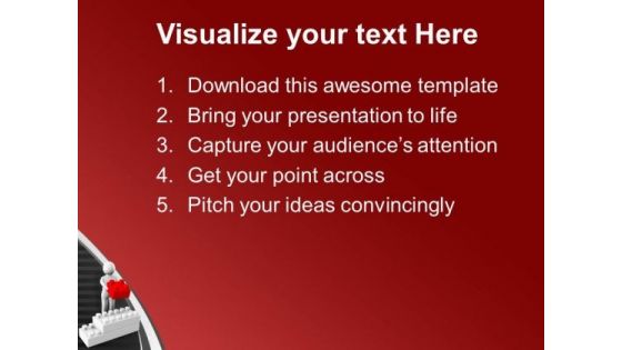 3d Man Holding Block Business PowerPoint Templates Ppt Backgrounds For Slides 0213