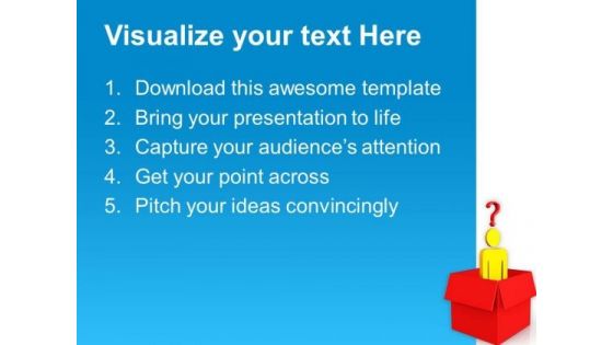 3d Man In Open Box PowerPoint Templates Ppt Backgrounds For Slides 0713