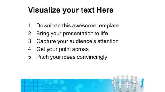 3d Man Joining Team Leadership PowerPoint Templates Ppt Background For Slides 1112