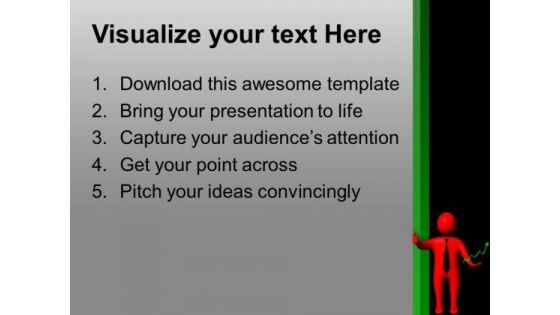 3d Man Standing With Thumbs Up Success PowerPoint Templates Ppt Backgrounds For Slides 1112
