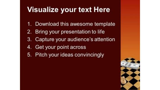 3d Man With Chess Board PowerPoint Templates And PowerPoint Themes 1012