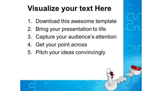 3d Men And Puzzle With Word Skills Business PowerPoint Templates And PowerPoint Themes 0912