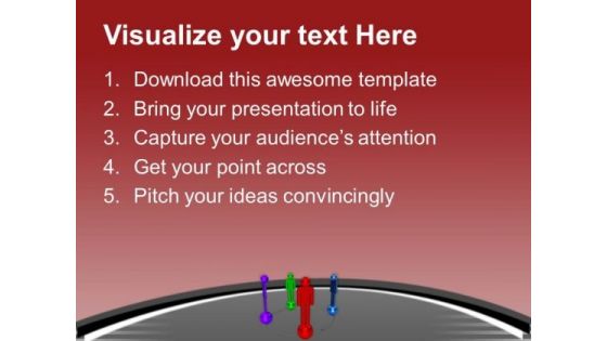 3d Men Forms Social Network Business PowerPoint Templates Ppt Backgrounds For Slides 0213