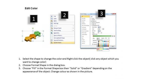 3d Parallel Arrow Flow Process Stages Start Up Business Plan Template PowerPoint Templates