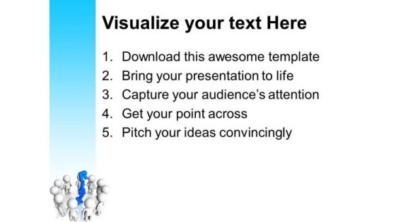 3d People Around Risk Business PowerPoint Templates And PowerPoint Themes 0912