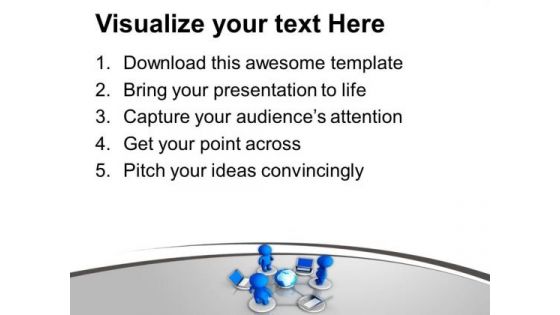 3d People Networking Communication PowerPoint Templates Ppt Backgrounds For Slides 1212