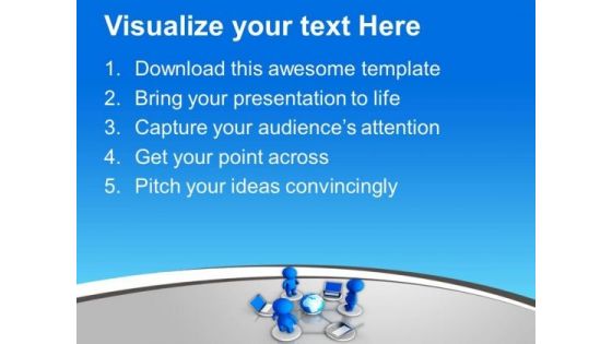 3d People Networking Communication PowerPoint Templates Ppt Backgrounds For Slides 1212