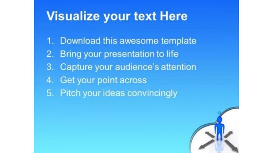 3d Person With Arrows Business PowerPoint Templates And PowerPoint Themes 0712