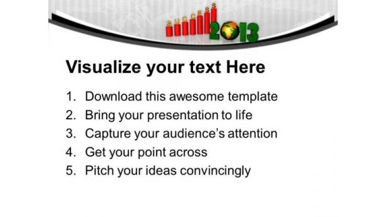 3d Planning Success In 2013 PowerPoint Templates Ppt Backgrounds For Slides 0113