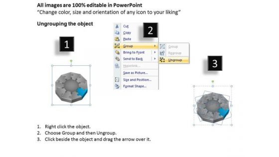 3d Puzzle 10 Staged Process Diagram Ppt Business Plan Consultants PowerPoint Slides