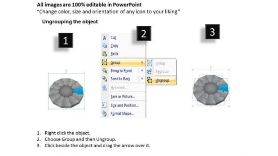 3d Puzzle 12 Staged Process Diagram Ppt Business Plan Professional Services PowerPoint Slides