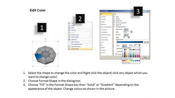 3d Puzzle 8 Staged Process Diagram Ppt Business Plan Company Description PowerPoint Slides