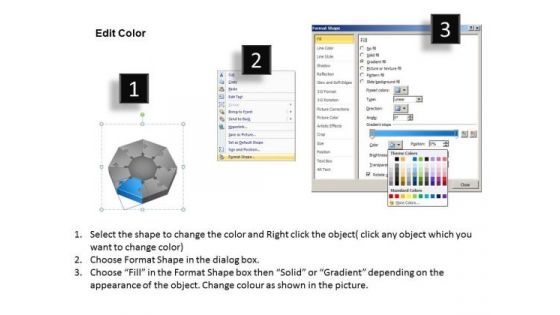 3d Puzzle 8 Staged Process Diagram Ppt Business Plan PowerPoint Template