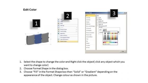 3d Puzzle Horizontal Implementation Process Stages Ppt Schematic Drawing PowerPoint Slides