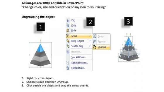 3d Pyramid 4 Staged Dependent Process Strategy Ppt Strategic Business Plan PowerPoint Slides