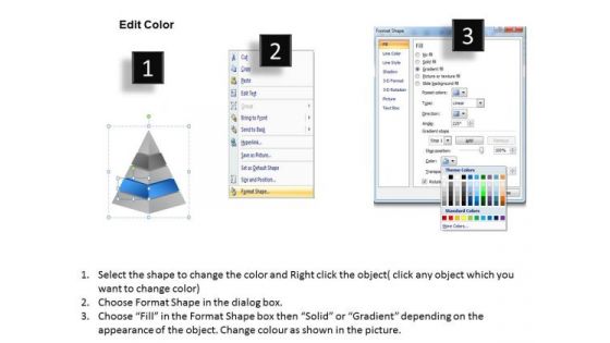 3d Pyramid 5 Staged Dependent Process Finance Ppt Business Plan Wizard PowerPoint Templates