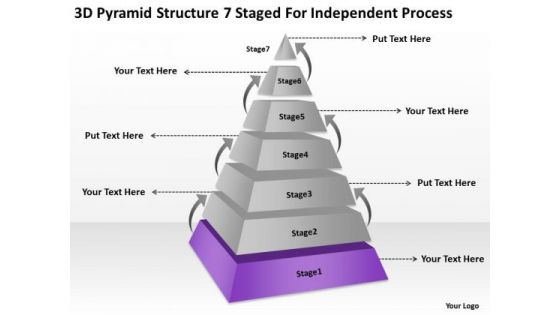 3d Pyramid Structre 7 Staged For Independent Process Ppt Business Plan PowerPoint Slides 3d Pyramid Structre 7 Staged For Independent Process Ppt Business Plan PowerPoint Slides