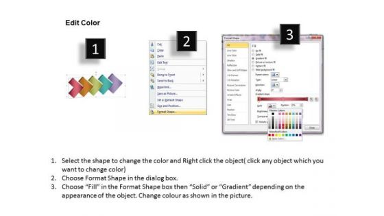 3d Sequential Demonstration 5 Stages Flow Chart In Business PowerPoint Slides