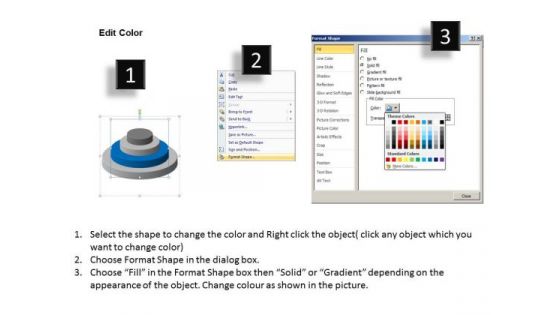 3d Stack Process Business 4 Stages Ppt Steps For Writing Plan PowerPoint Slides