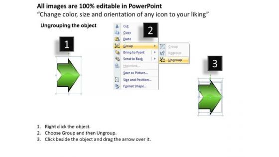 3d Straight Description To Prevent Business Losses Eight Steps Flow Charts PowerPoint Slides