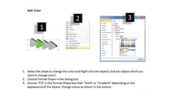 3d Straight Flow Arrows 4 Stages Ppt Chart Free PowerPoint Templates