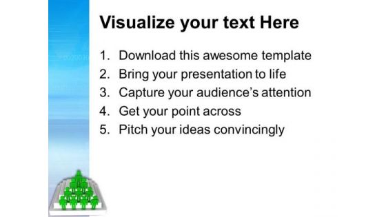 3d Team And Leadership Concept PowerPoint Templates Ppt Backgrounds For Slides 0413