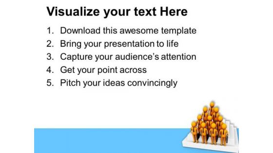 3d Team Of Professionals PowerPoint Templates Ppt Backgrounds For Slides 0813