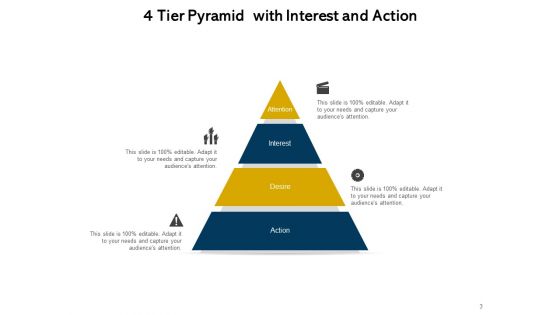 4 Tier Level Diagram Strategy Management Ppt PowerPoint Presentation Complete Deck