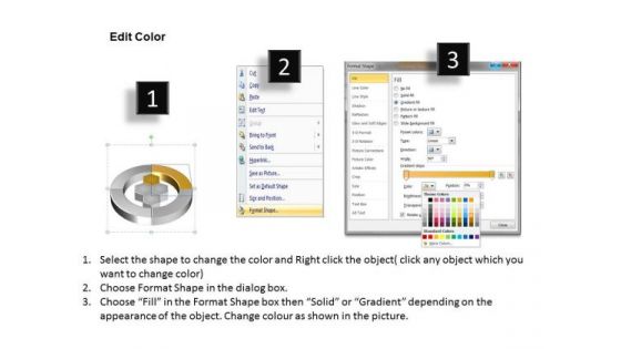 4 Business PowerPoint Theme Stages Online Plan Creator Slides