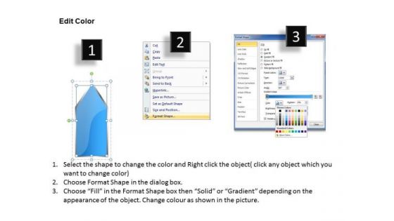 4 Different Schematic Representations Create Business Plan Template PowerPoint Templates