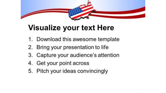 4 July Is A Great Day For American PowerPoint Templates Ppt Backgrounds For Slides 0713