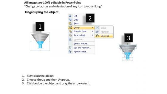 4 Stage Sales And Marketing Funnel PowerPoint Slides And Ppt Diagram Templates