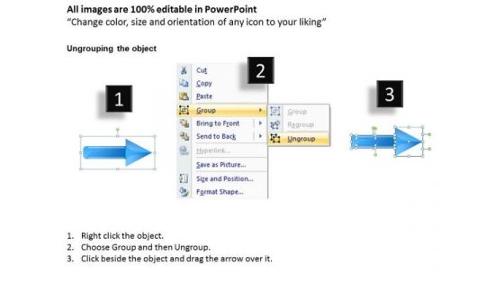 4 Stages Associated Process Diagram Insurance Business Plan PowerPoint Templates
