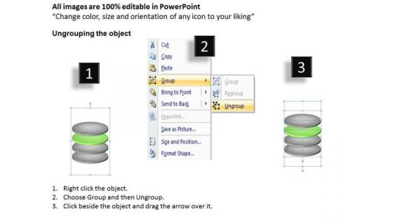 4 Stages Business Implementation Process Plans PowerPoint Slides