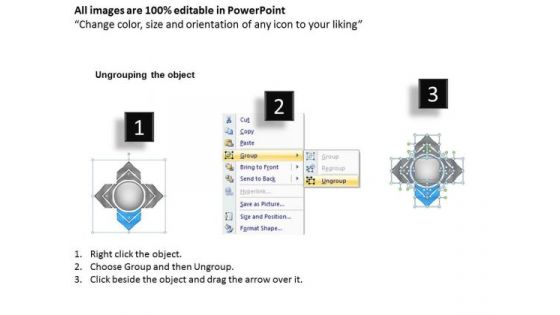4 Stages Business PowerPoint Templates Free Download Ppt Circular Layout Chart Slides