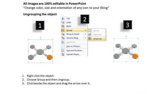4 Stages Circular Arrow Process Diagram Business Plans Start Up PowerPoint Templates