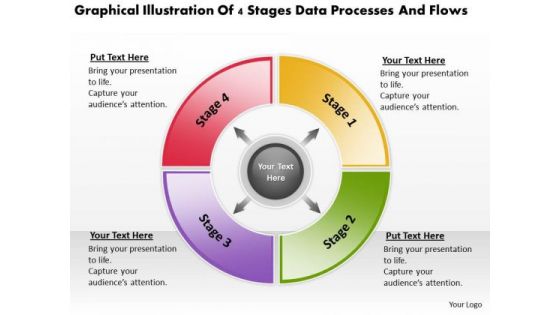 4 Stages Data Processes And Flows Business Plan Small PowerPoint Slides 4 Stages Data Processes And Flows Business Plan Small PowerPoint Slides