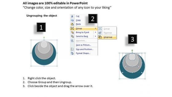 4 Stages Innovation Process Diagram Ppt Simple Business Plans PowerPoint Templates