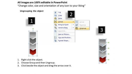4 Stages Vertical Process Diagram Ppt Business Plan PowerPoint Templates
