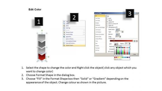 4 Stages Vertical Process Diagram Ppt Business Plan PowerPoint Templates