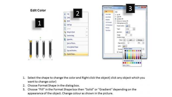 4 Stages Vertical Process Layout Basic Business Plan Outline PowerPoint Slides