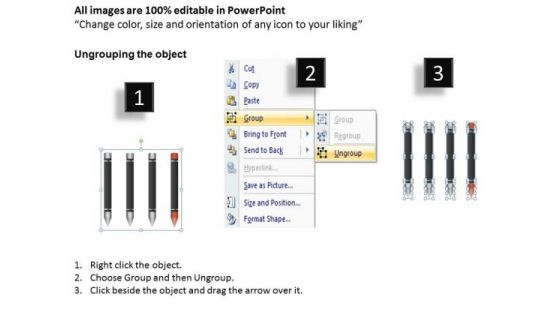 4 Stages Vertical Process Layout Ppt Who Writes Business Plans PowerPoint Templates
