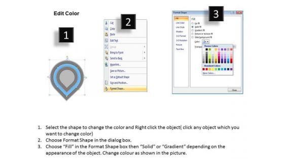 4 Steps Interconnected Circular Flow Ppt Business Plan PowerPoint Templates